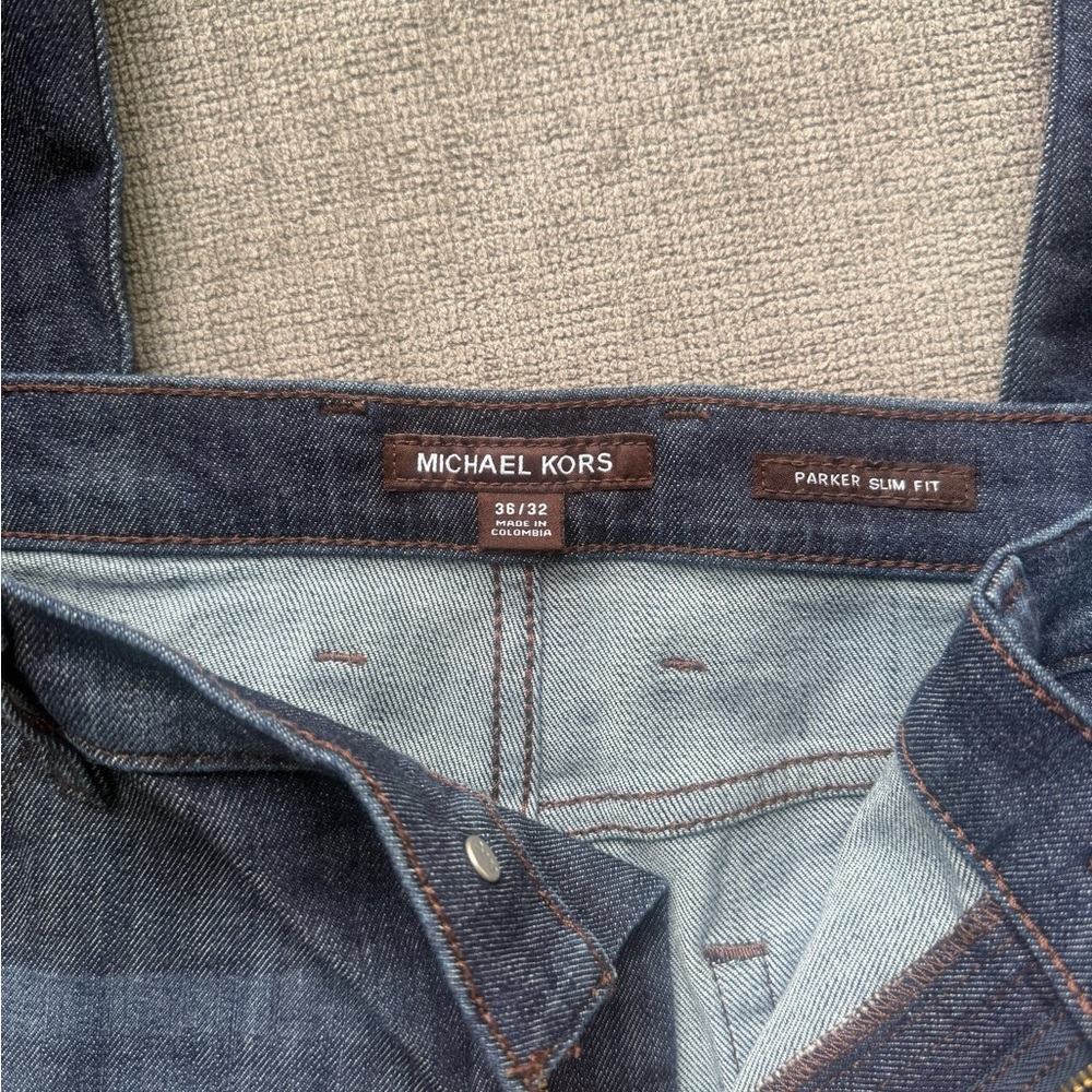 Michael Kors Slim Fit Men's Jeans - Dark Indigo